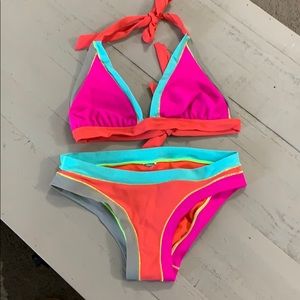 Color block bikini size small!